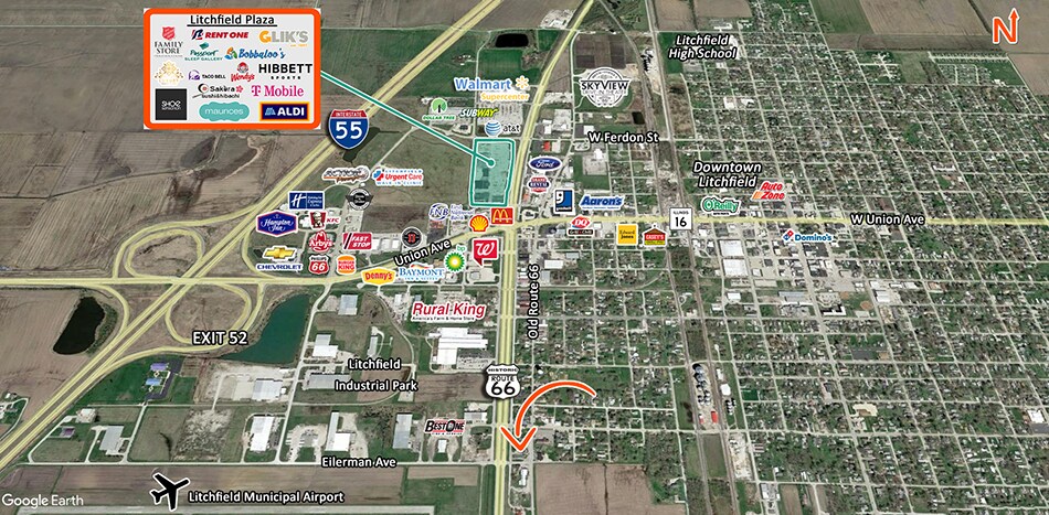 More Photos Of 830 S Old Route 66, Litchfield Warehouse For Sale