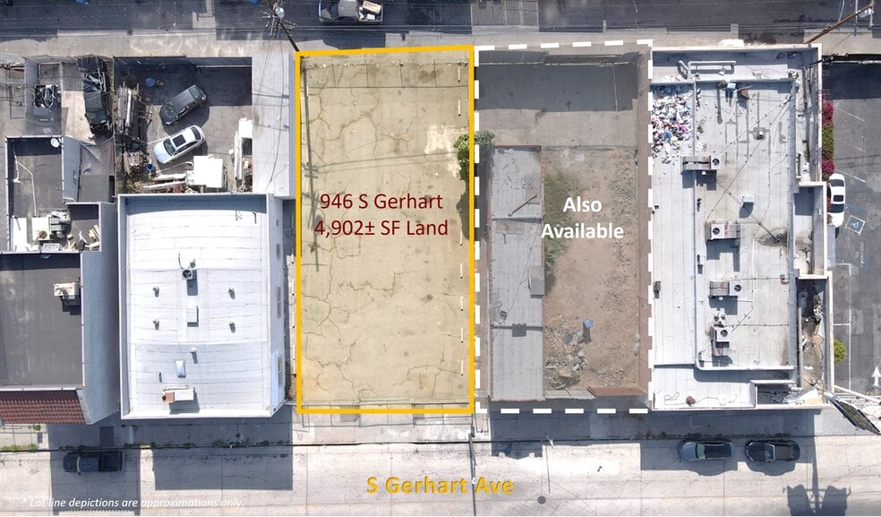 More Photos Of 946 Gerhart Ave, Commerce Land For Lease