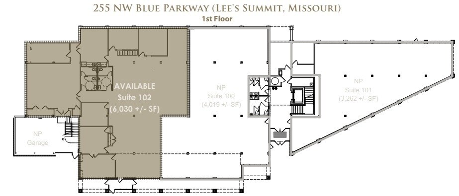 More Photos Of 255 NW Blue Pky, Lee's Summit Office For Lease