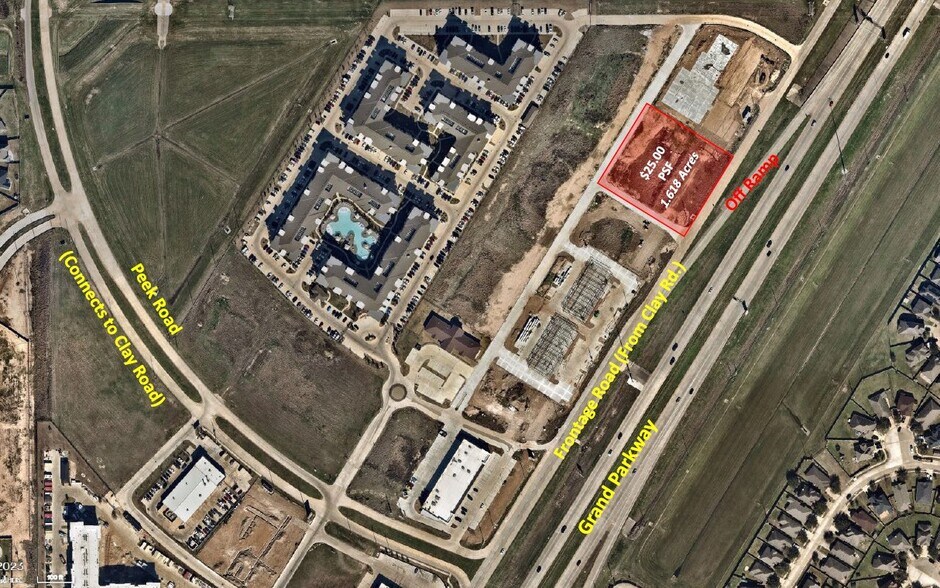 More Photos Of Grand Parkway At Peek Rd, Katy Land For Sale