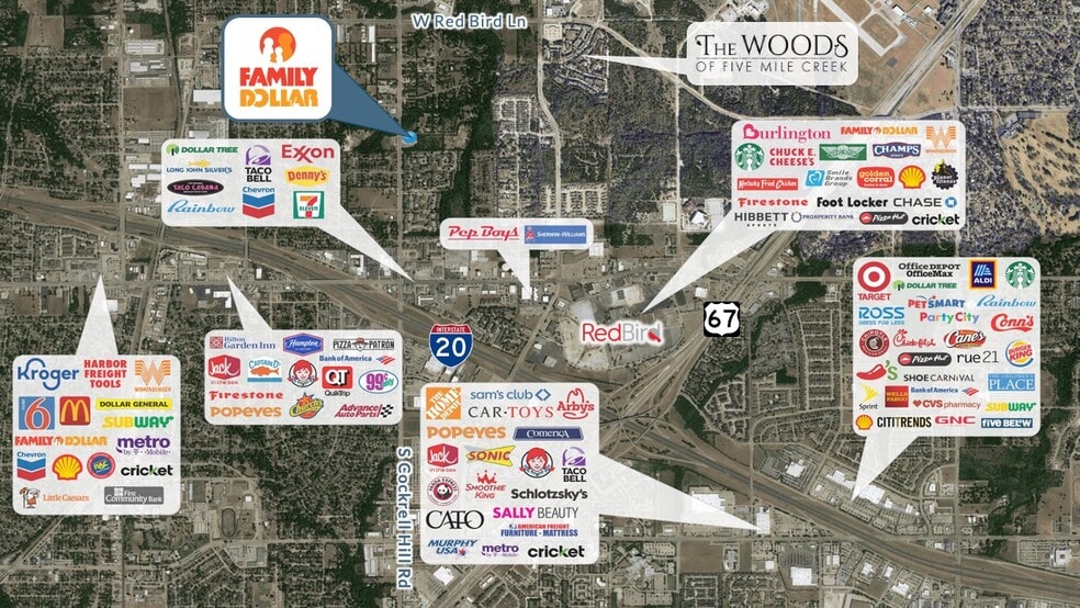 More Photos Of 6404 S Cockrell Hill Rd, Dallas Storefront Retail Residential For Sale