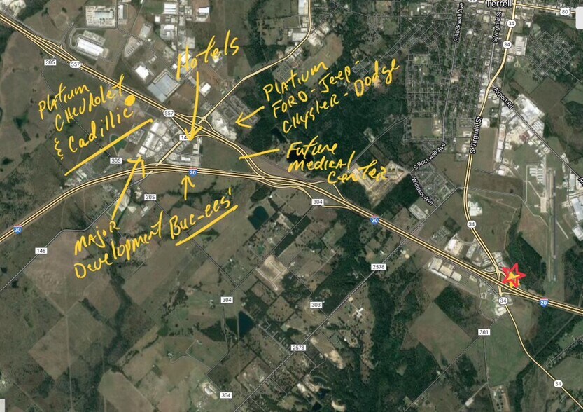More Photos Of 311 E Interstate 20, Terrell Land For Sale