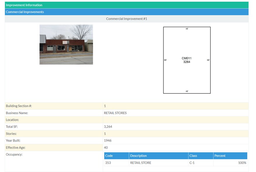 More Photos Of 130 E Main St, Blytheville General Retail For Sale