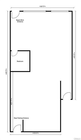 More Photos Of 6286 Beach Blvd, Buena Park Storefront For Sale