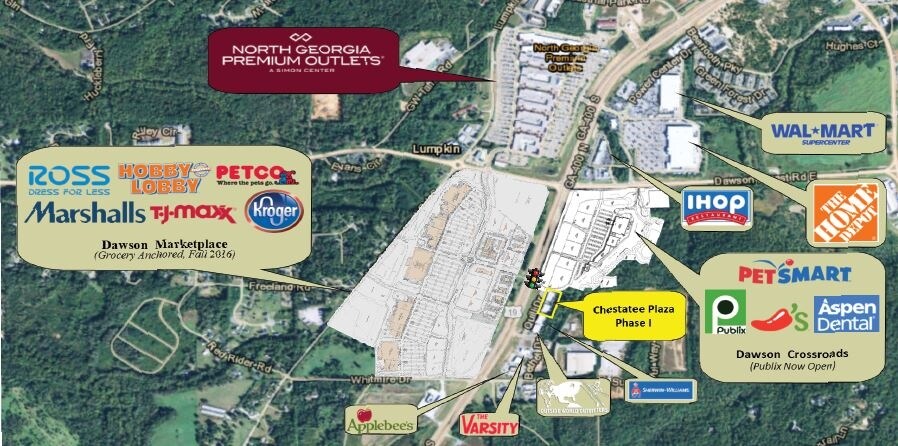 More Photos Of 391 Quill Dr, Dawsonville General Retail For Lease