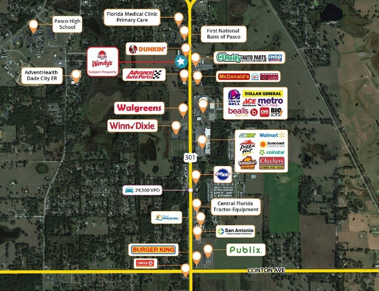 More Photos Of 13135 US Hwy 301, Dade City Fast Food For Lease