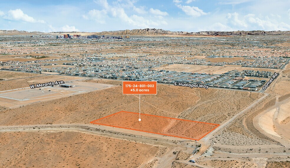 Primary Photo Of S. Hualapai Way & Gomer Rd., Las Vegas Land For Sale