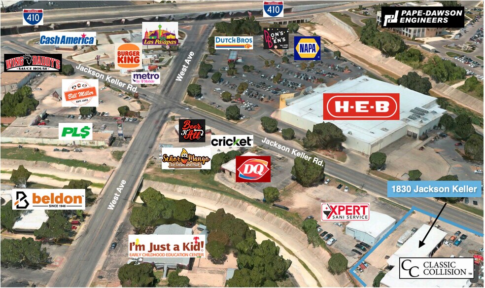 More Photos Of 1830 Jackson Keller Rd, San Antonio Warehouse For Sale