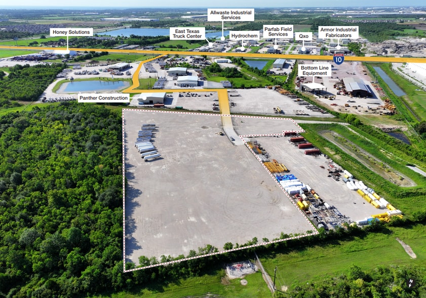 More Photos Of 11603 E E-10 Frontage Rd, Baytown Land For Lease