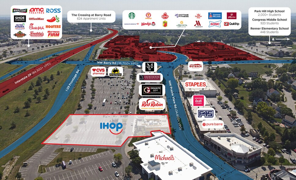 More Photos Of 8541 NW Prairie View Rd, Kansas City Restaurant For Lease