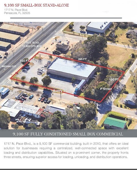 More Photos Of 1717 N Pace Blvd, Pensacola Freestanding For Sale