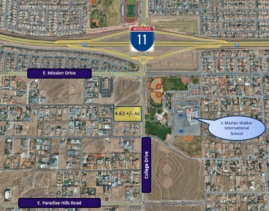Primary Photo Of College Drive and Mission, Henderson Land For Sale