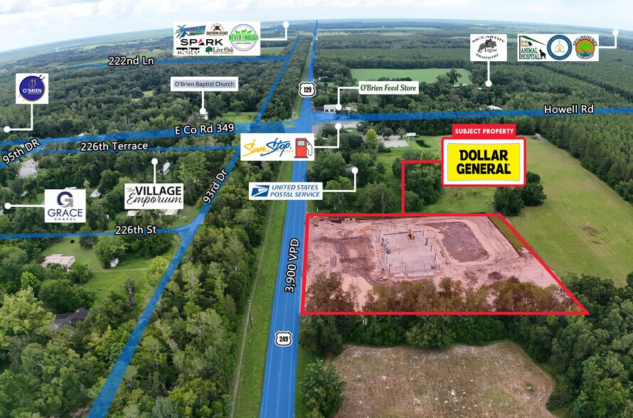More Photos Of 22804 US Highway 129, O Brien Convenience Store For Sale