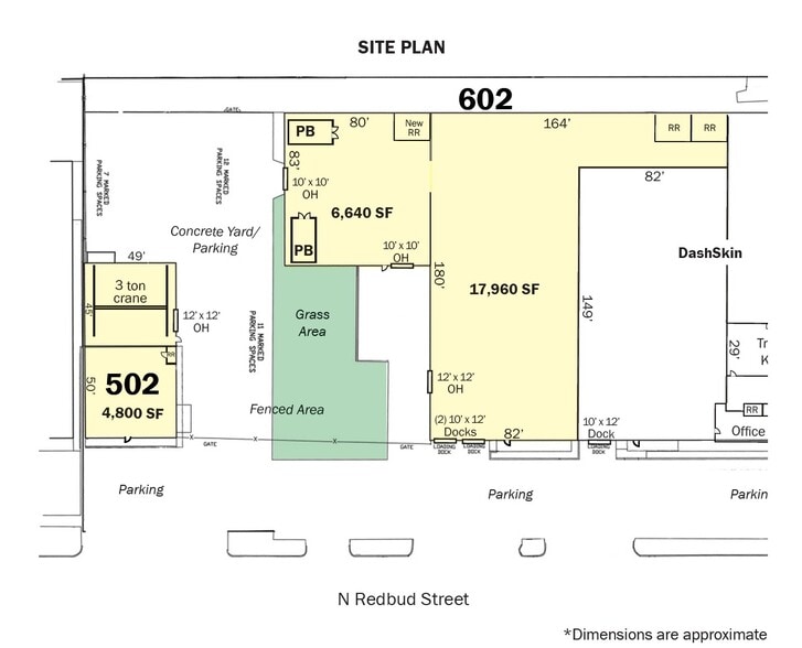 More Photos Of 502-602 N Redbud Ave, Broken Arrow Manufacturing For Lease