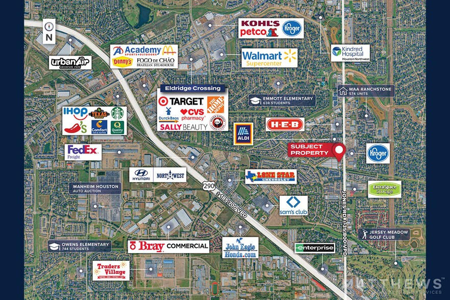 More Photos Of 9125 Jones Rd, Houston General Retail For Sale