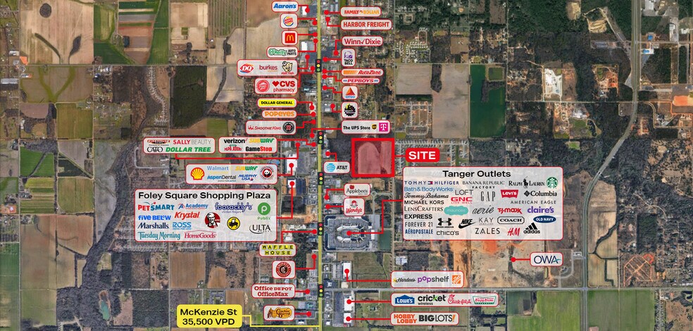 Primary Photo Of S Juniper St & E Pride Blvd, Foley Land For Sale