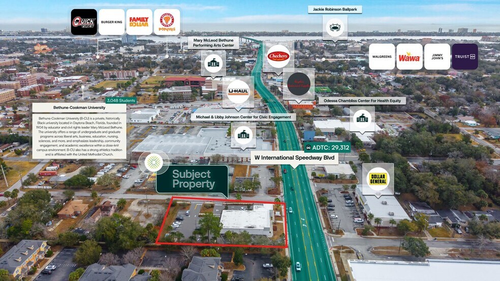 More Photos Of 812 W International Speedway Blvd, Daytona Beach Freestanding For Sale