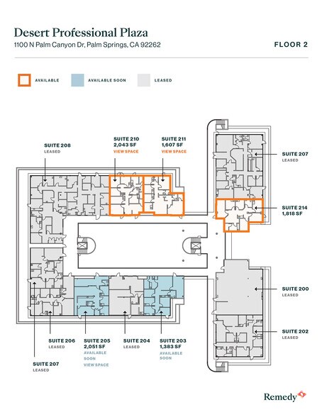 More Photos Of 1100 N Palm Canyon Dr, Palm Springs Medical For Lease