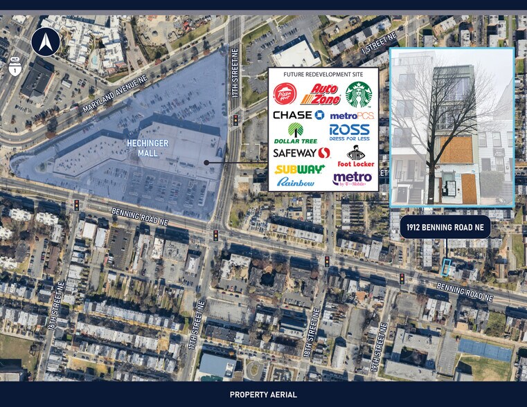 Primary Photo Of 1912 Benning Rd NE, Washington Apartments For Sale