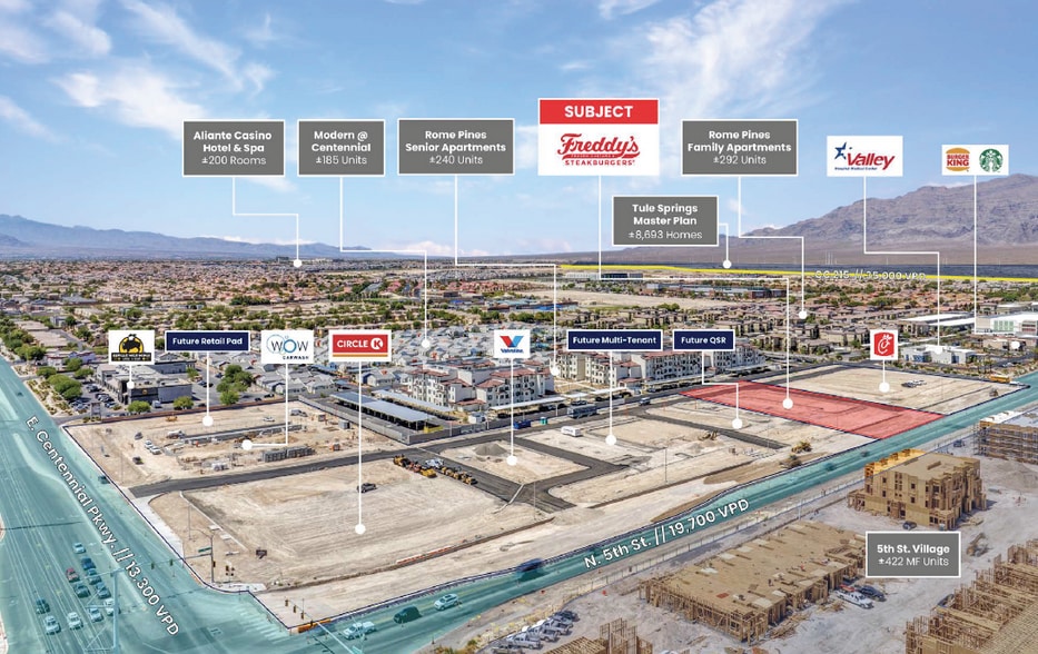 More Photos Of 6545 N 5th St, North Las Vegas Fast Food For Sale
