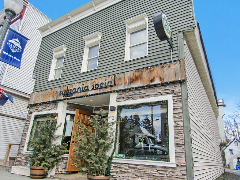 Primary Photo Of 215 Main St, Hawley Storefront Retail Residential For Sale