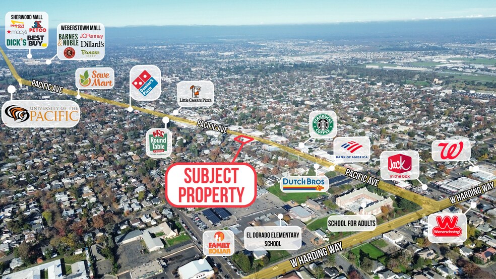 More Photos Of 2007 Pacific Ave, Stockton General Retail For Sale