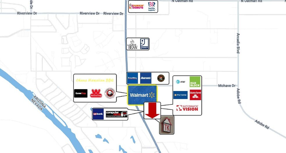 More Photos Of 2840 Highway 95, Bullhead City General Retail For Lease