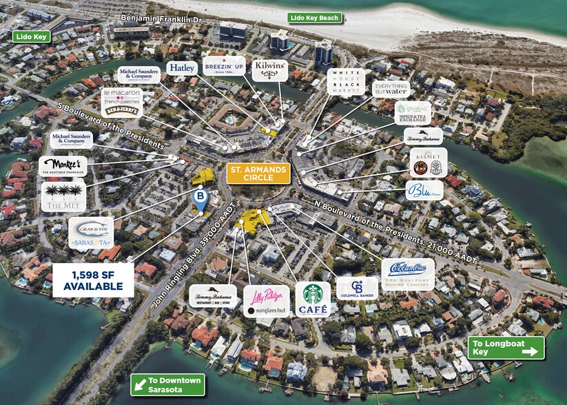 More Photos Of 464 John Ringling Blvd, Sarasota Storefront For Lease