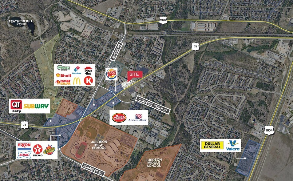 More Photos Of 9179 FM 78, Converse Storefront For Lease