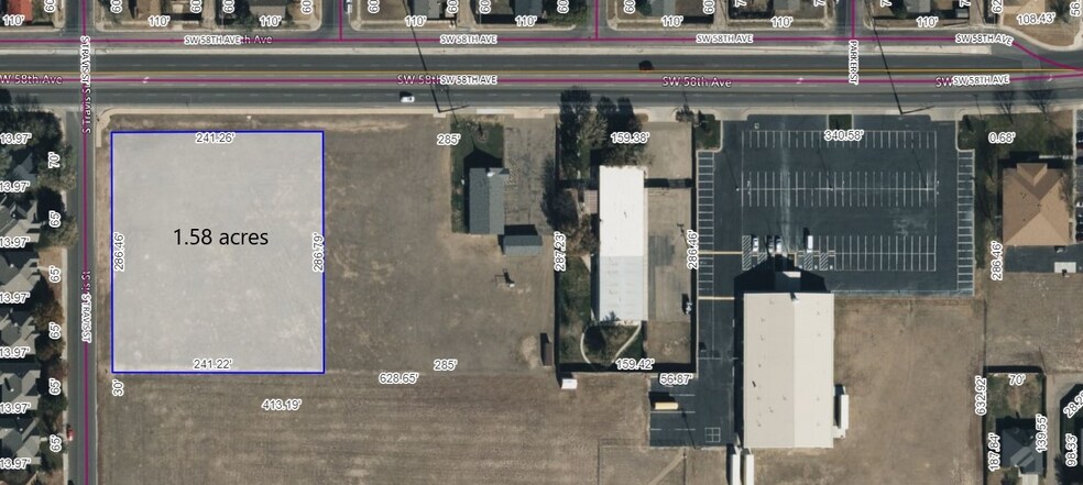 Primary Photo Of 58th Ave @ Travis, Amarillo Land For Sale