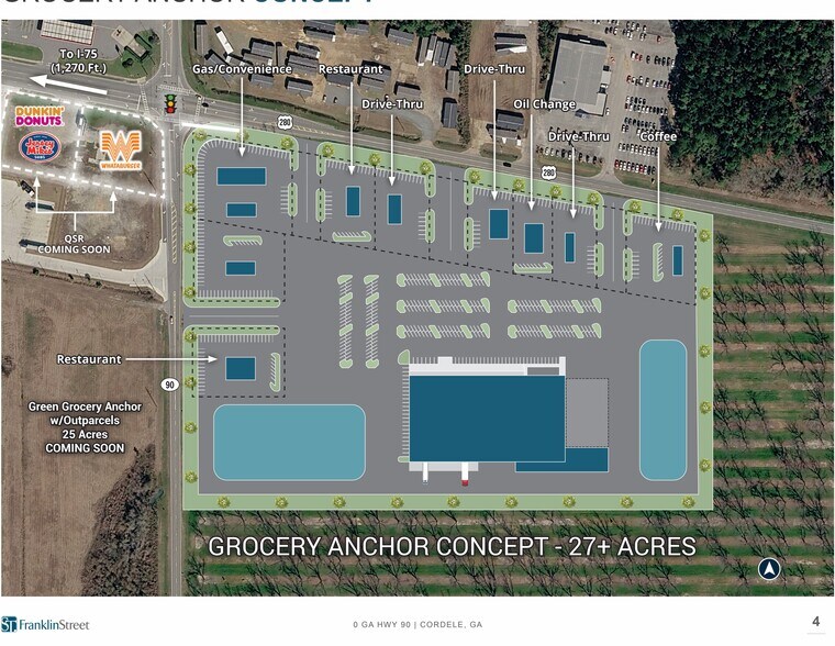 More Photos Of US Hwy 280 & GA Hwy 90, Cordele Land For Sale