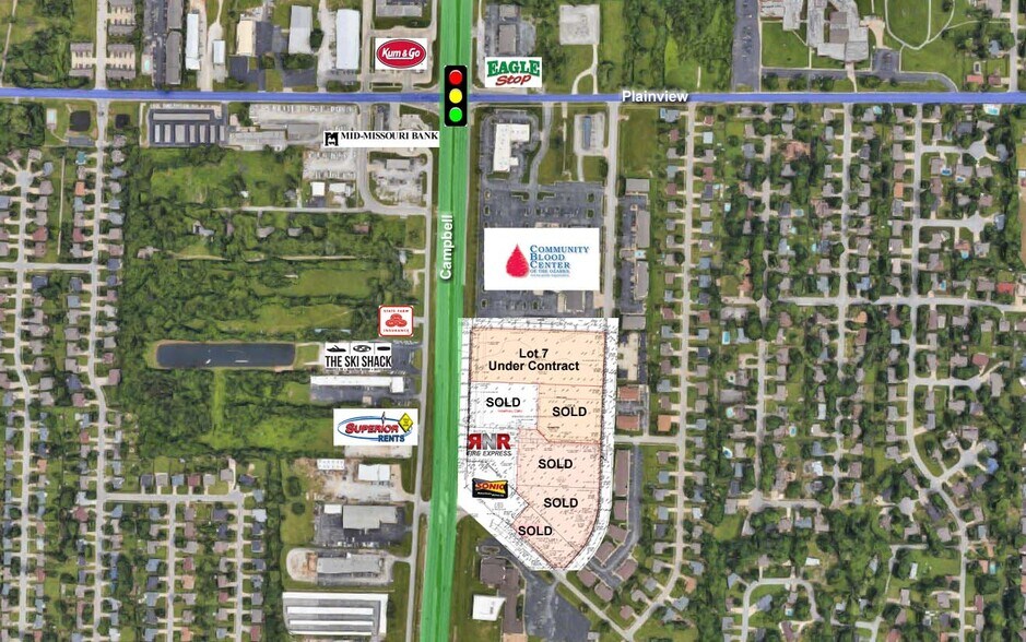 Primary Photo Of 5602 S Campbell Ave, Springfield Land For Sale