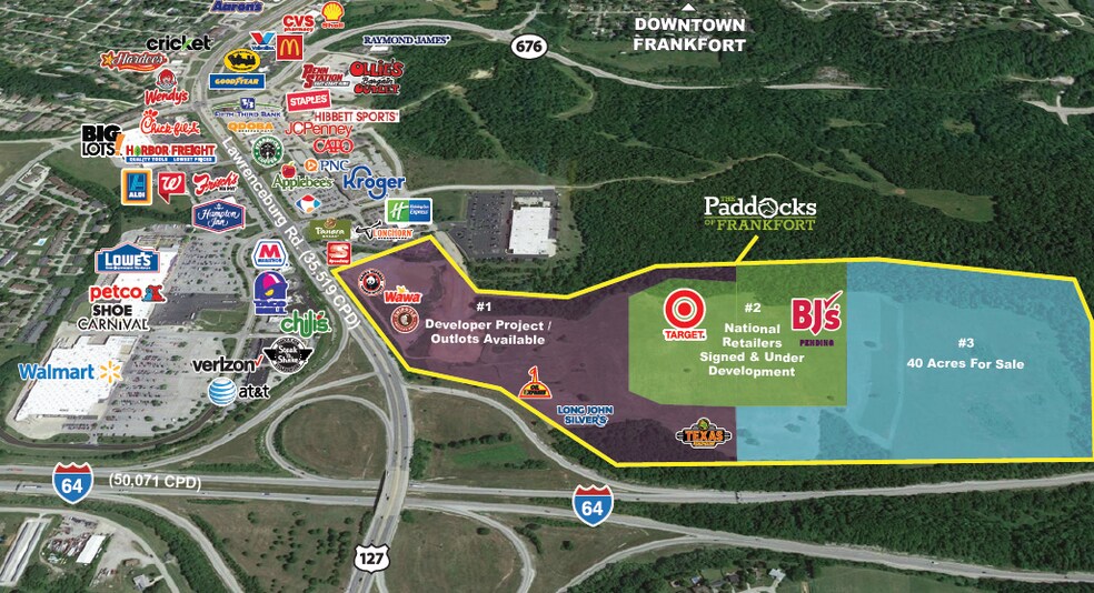 More Photos Of I-64 & U.S. 127 Hwy, Frankfort Land For Lease