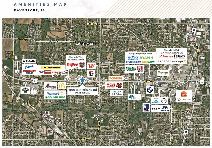 More Photos Of 2100 W Kimberly Rd, Davenport Restaurant For Sale