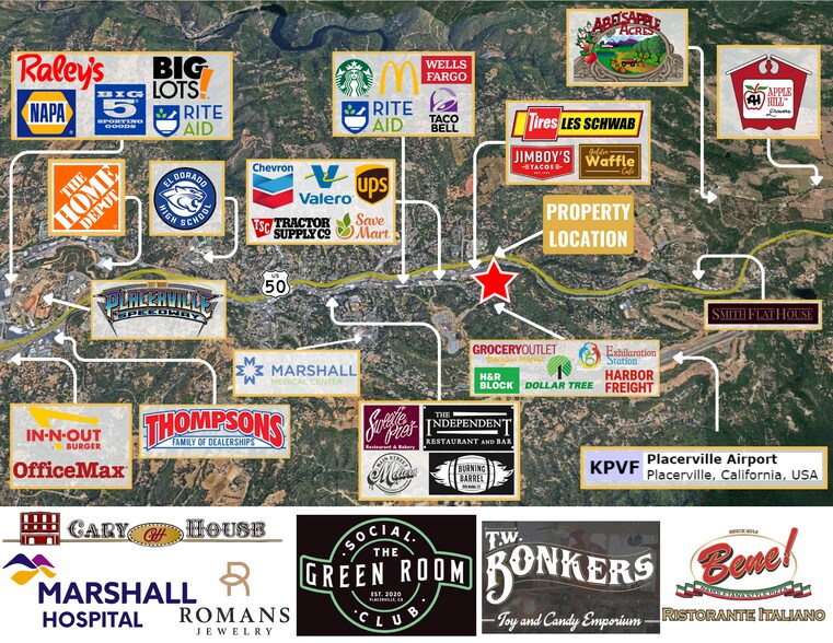 More Photos Of 1426-1480 Broadway, Placerville Freestanding For Lease