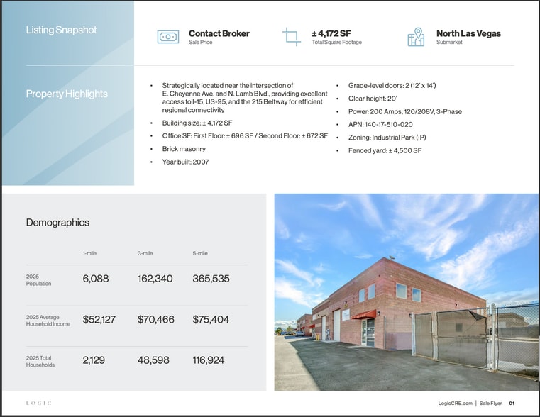 More Photos Of 4876 Cecile Ave, Las Vegas Warehouse For Sale