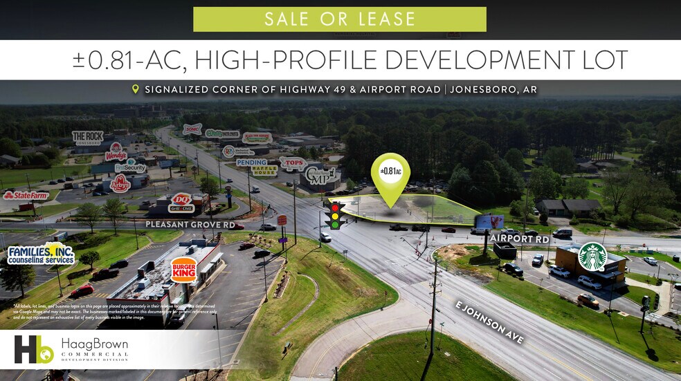 More Photos Of 1722 Airport Rd, Jonesboro Land For Sale