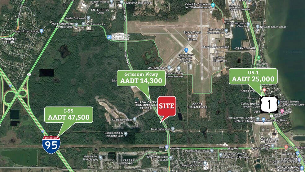 More Photos Of Grissom Pky, Titusville Land For Sale