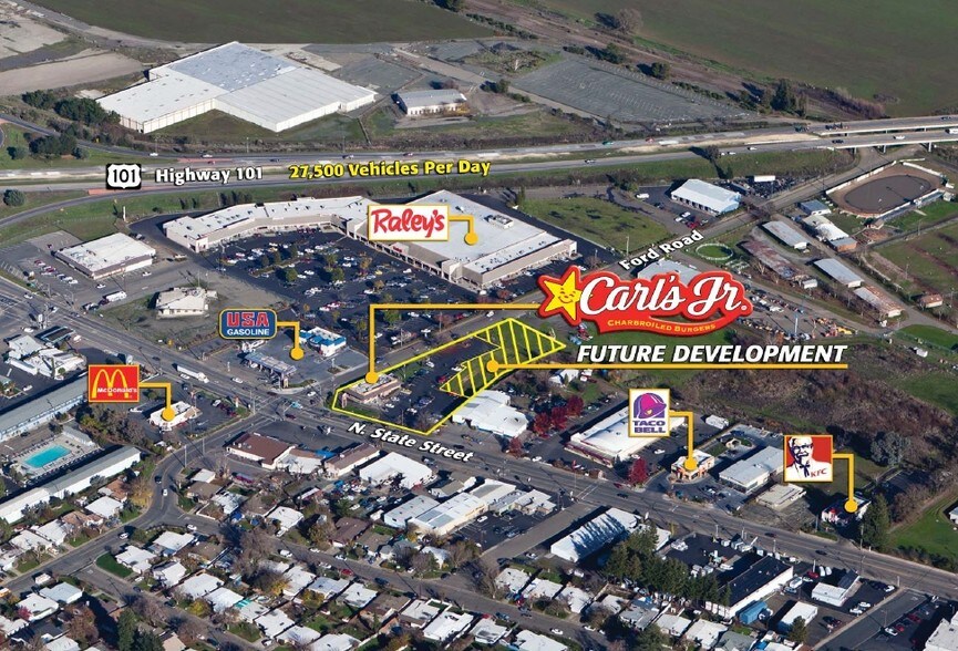 More Photos Of 1275 Ford Rd, Ukiah Fast Food For Lease