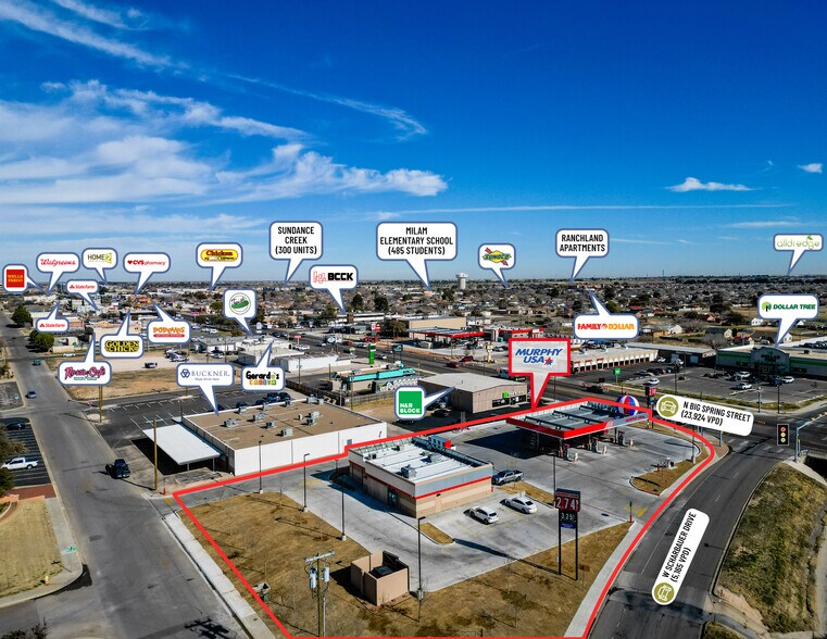 More Photos Of 2301 N Big Spring St, Midland Convenience Store For Sale