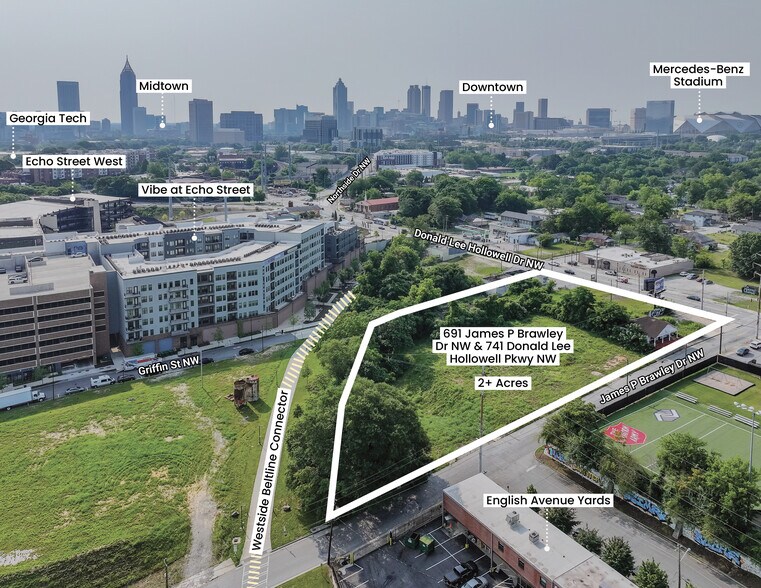 Primary Photo Of 741 Donald Lee Hollowell Pky NW, Atlanta Land For Sale