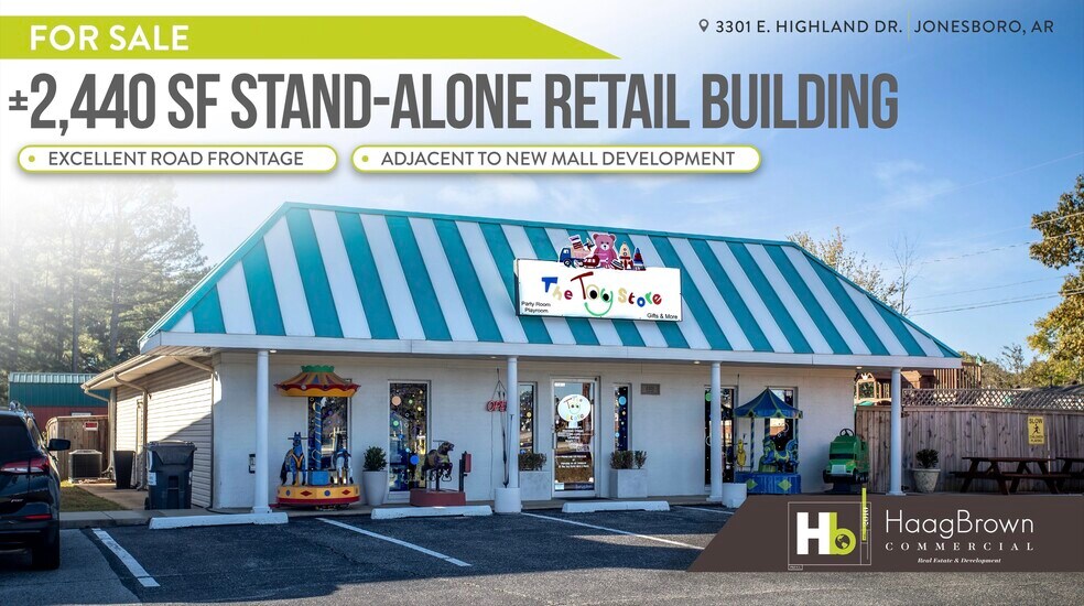 Primary Photo Of 3301 E Highland Dr, Jonesboro Office For Sale