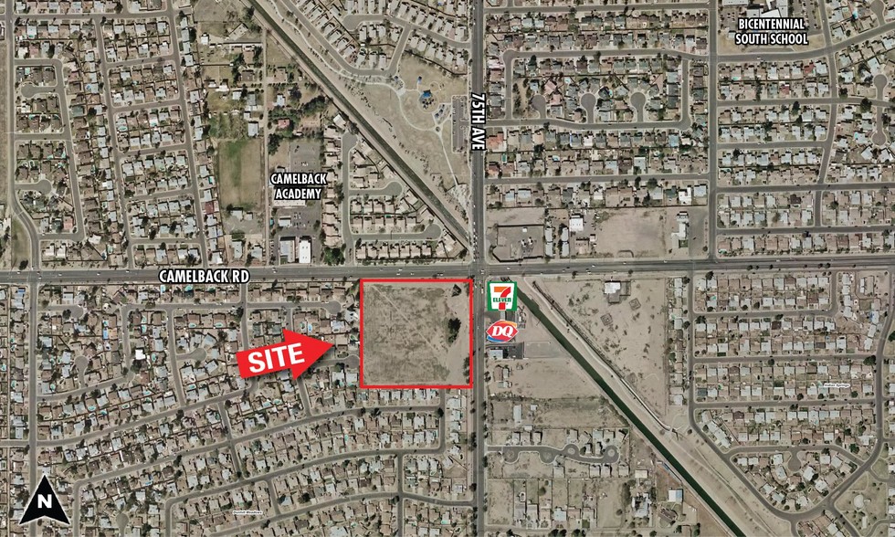 Primary Photo Of SWC 75th & Camelback Ave, Phoenix Land For Lease