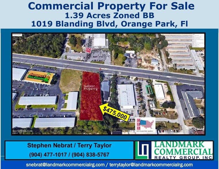 Primary Photo Of 1019 Blanding Blvd, Orange Park Land For Sale