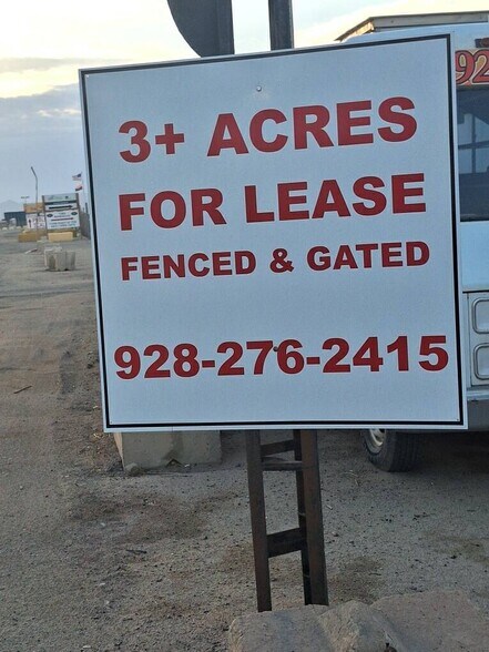 More Photos Of 3100 24th st, Yuma Land For Lease