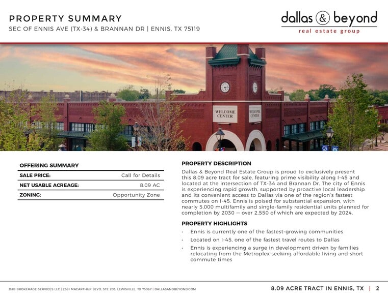 More Photos Of State Highway 34, Ennis Land For Sale