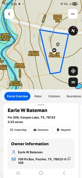 More Photos Of 23541 FM 306, Canyon Lake Land For Sale