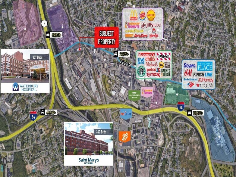 More Photos Of 649 W Main St, Waterbury Freestanding For Sale