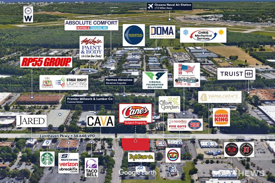 More Photos Of 675 Lynnhaven Pky, Virginia Beach Fast Food For Sale