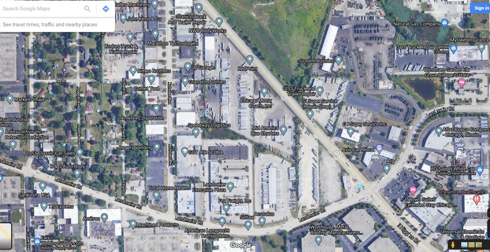 More Photos Of 2627 E HIggins Rd, Elk Grove Village Land For Lease